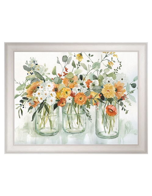 Cuadro decorativo Tres bellezas de Carol Robinson técnica mixta Cuadros Jr