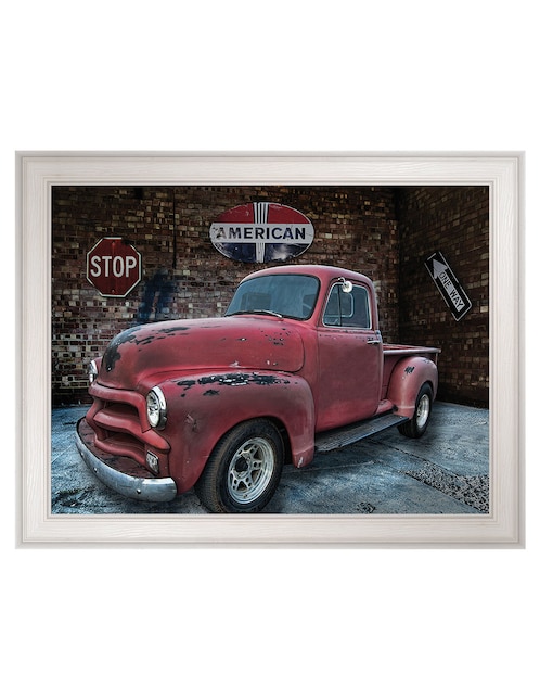 Cuadro decorativo Camioneta Chevrolet 1954 de Lori Hutchison técnica mixta 1
