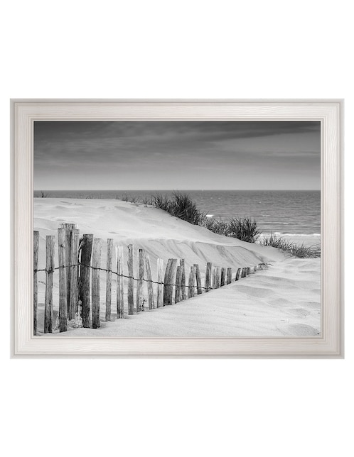 Cuadro decorativo Dunas en blanco y negro suave de DP Gallery técnica mixta Cuadros Jr