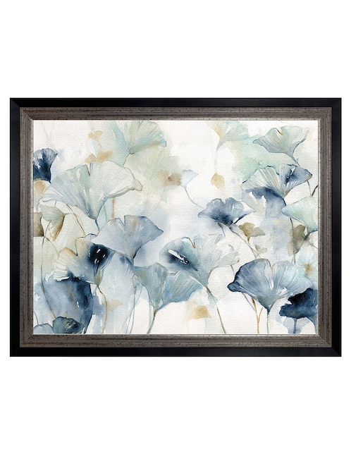 Cuadro decorativo Ginkgo en esplendor de Carol Robinson técnica mixta 1