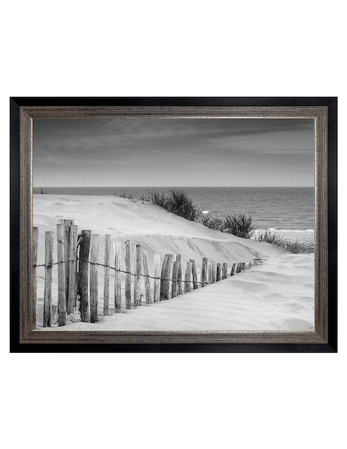 Cuadro decorativo Dunas en blanco y negro suave de DP Gallery técnica mixta 1