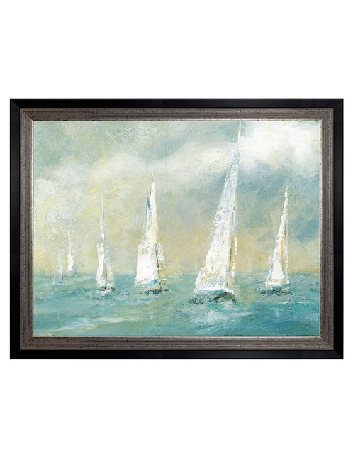Cuadro decorativo Brisa marina de Carol Robinson técnica mixta Cuadros Jr