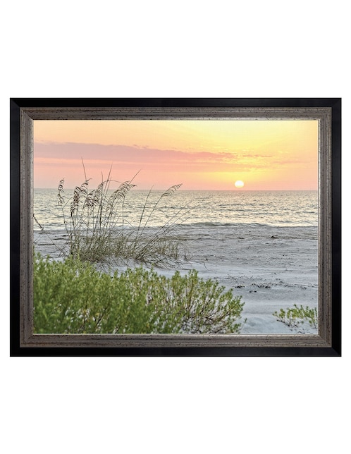 Cuadro decorativo Atardecer calmante de Mary Lou Johnson técnica mixta Cuadros Jr