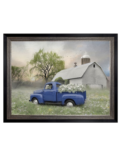 Cuadro decorativo Primavera de antaño de Lori Deiter técnica mixta Cuadros Jr