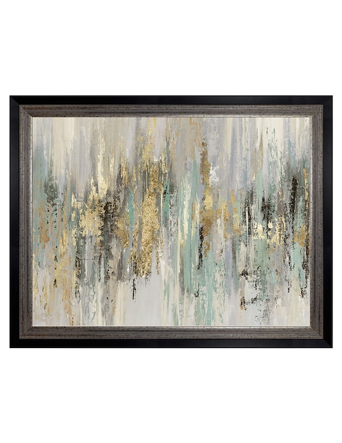 Cuadro decorativo Oro líquido I de Tom Reeves técnica mixta Cuadros Jr
