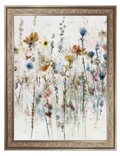 Cuadro decorativo Retrato de flores silvestres en acuarela I de Studio Arts técnica mixta Cuadros Jr