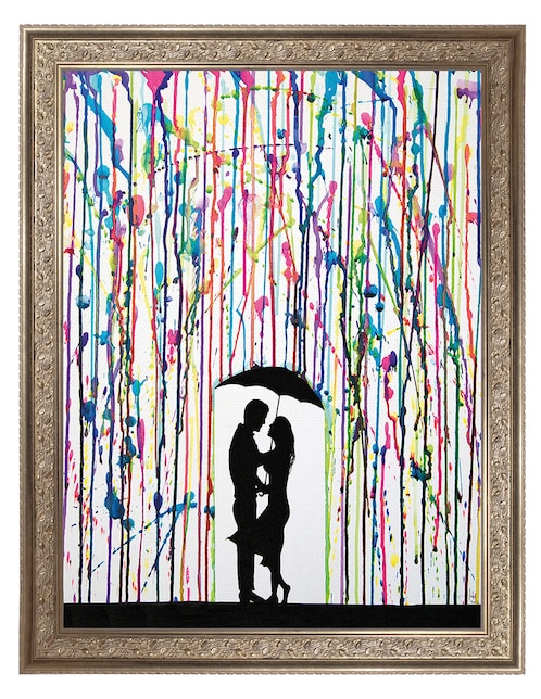 Cuadro decorativo Precipicio de Marc Allante técnica mixta 1