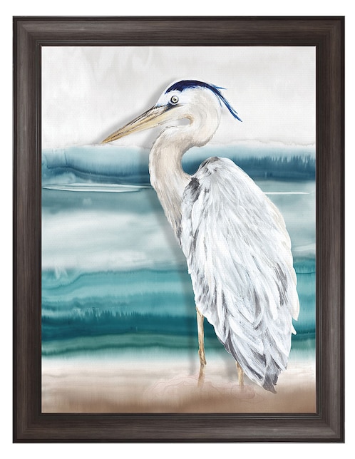 Cuadro decorativo Playa garza II de Eva Watts técnica mixta Cuadros Jr
