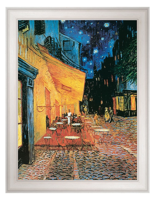 Cuadro decorativo Van Gogh – Terraza de café de noche de Portfolio Arts Group técnica mixta 1