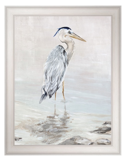 Cuadro decorativo Belleza de la garza II de Eva Watts técnica mixta Cuadros Jr