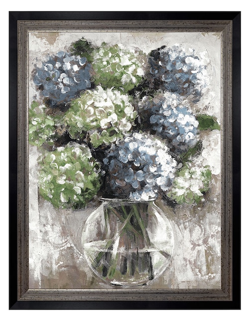 Cuadro decorativo Estudio de hortensias azules de Sandy Doonan técnica mixta Cuadros Jr
