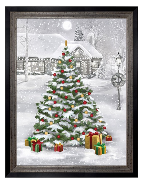 Cuadro decorativo Árbol resplandeciente de Grateful Licensing Studio técnica mixta 1