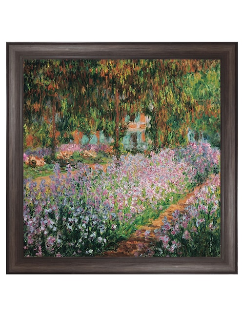 Cuadro decorativo Monet – Jardín del artista de Portfolio Arts Group técnica mixta 1
