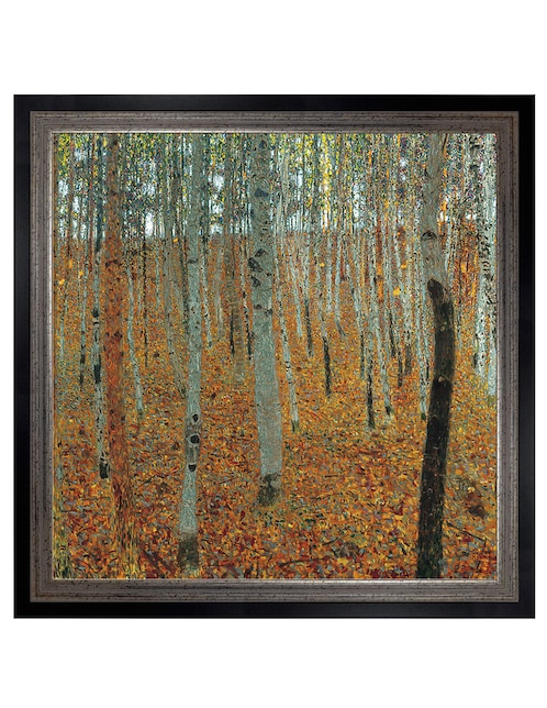 Cuadro decorativo Klimt – Bosque de hayas de Portfolio Arts Group técnica mixta 1