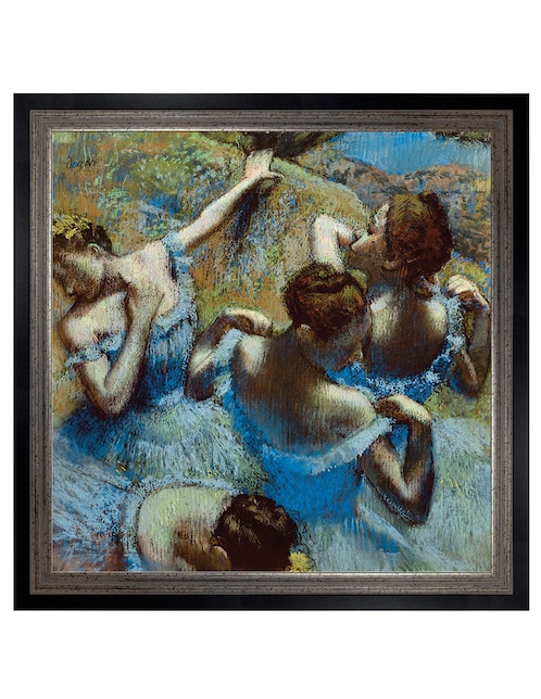Cuadro decorativo Degas – Bailarinas en azul de Portfolio Arts Group técnica mixta 1