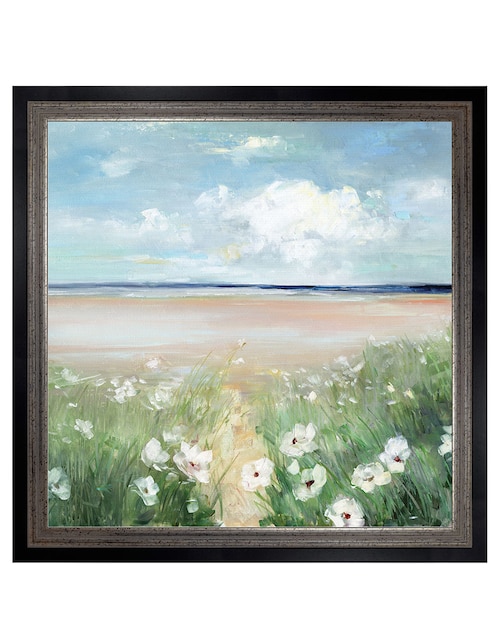 Cuadro decorativo Flores silvestres oceánicas de Sally Swatland técnica mixta Cuadros Jr