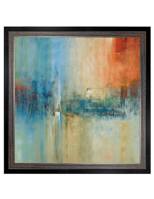 Cuadro decorativo Cascada azul de Simon Addyman técnica mixta 1