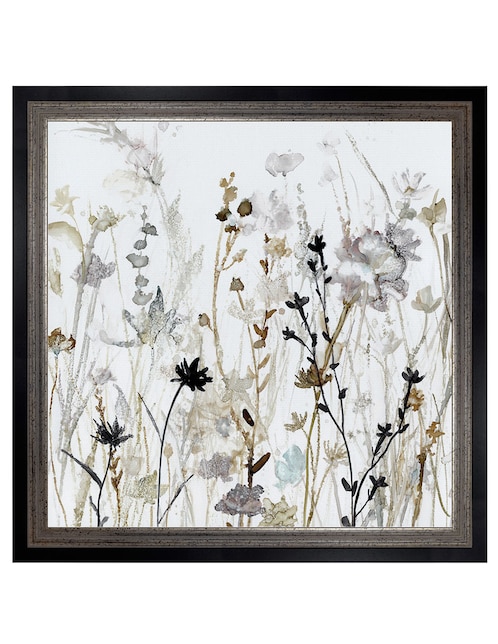 Cuadro decorativo Niebla de flores silvestres II de Carol Robinson técnica mixta 1