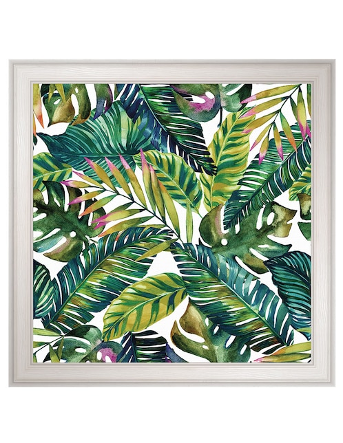 Cuadro decorativo Patrón tropical de Mark Ashkenazi técnica mixta 1