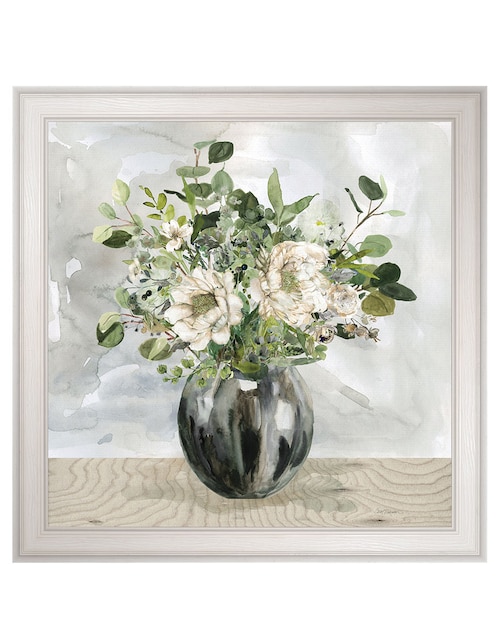 Cuadro decorativo Floral sofisticado de Carol Robinson técnica mixta Cuadros Jr