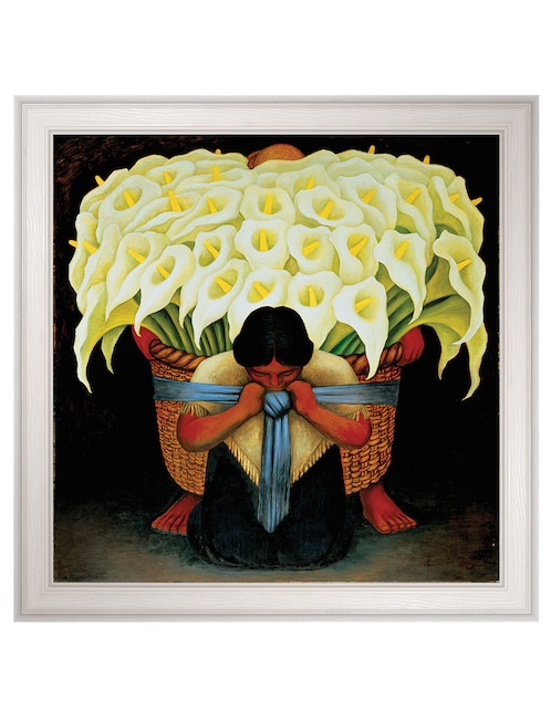 Cuadro decorativo Rivera – El vendedor de alcatraces de Portfolio Arts Group técnica mixta 1