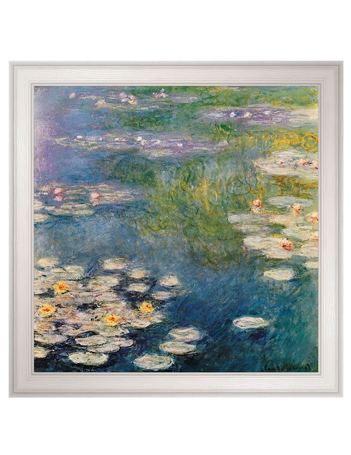 Cuadro decorativo Nenúfares en Giverny 1908 de Masters Collection técnica mixta Cuadros Jr