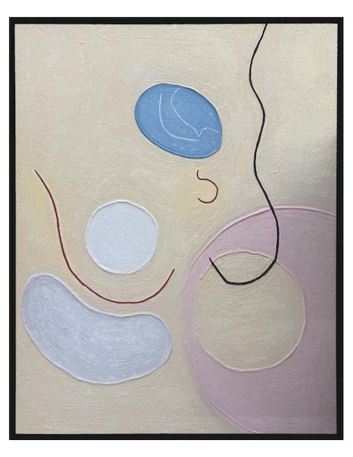 Pintura Moon técnica mixta Jackies Mirrors 4 vistas