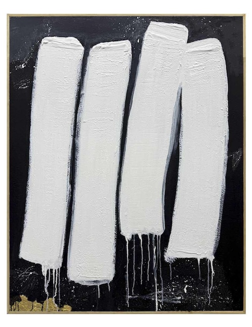Pintura Contraste IV técnica acrílico Jackies Mirrors Minimalista