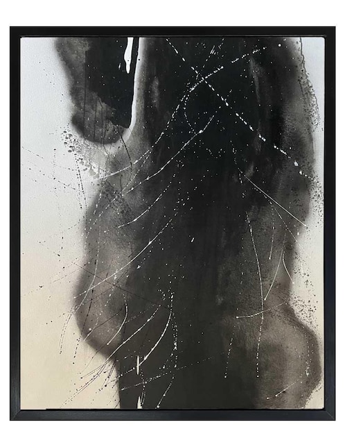 Pintura Humo II técnica acrílico Jackies Mirrors Abstracto