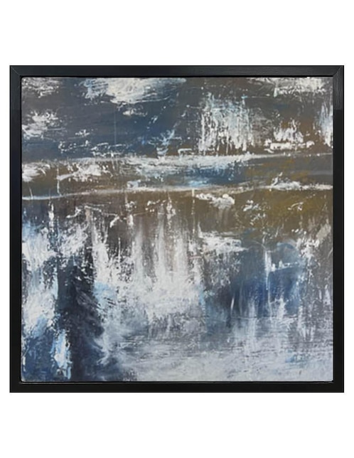 Pintura Ice Mountain técnica mixta Jackies Mirrors Abstracto