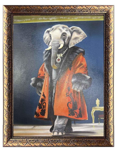 Pintura Trumpetas técnica óleo Lune Art Gallery Animalart