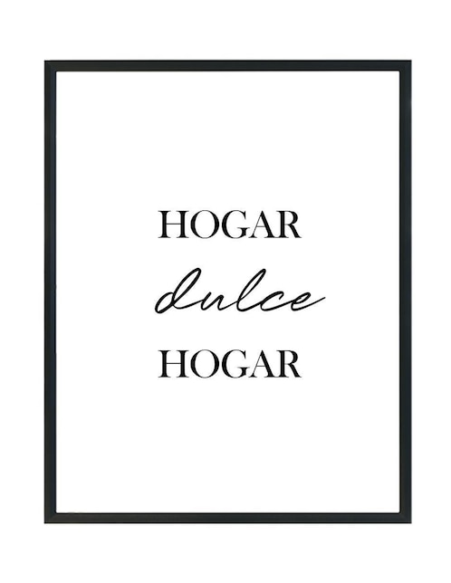 Cuadro decorativo Luxpic Hogar dulce Hogar