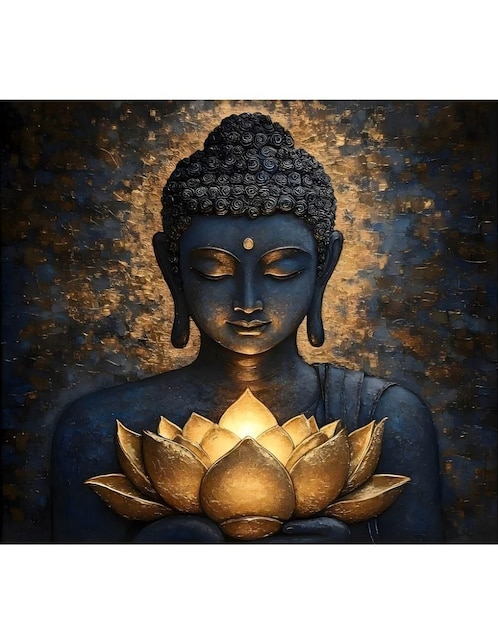 Cuadro decorativo Generica Meditación Aurea
