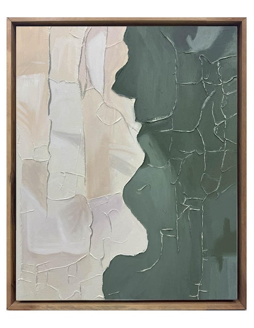 Pintura Creme técnica mixta Jackies Mirrors Abstractos