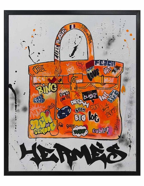 Pintura Hms técnica mixta Jackies Mirrors Pop