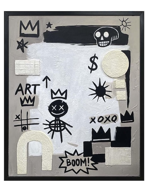 Pintura Bskt técnica mixta Jackies Mirrors
