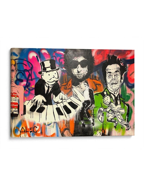 Litografía Canvas Lab Piano Monopoly técnica Impresión