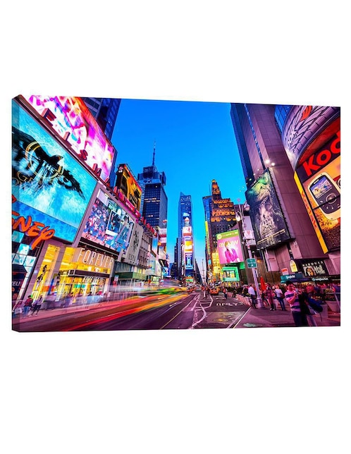 Cuadro decorativo Pixelarte Nueva York Times Square Garden