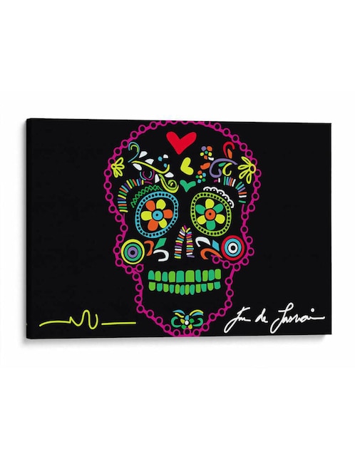 Litografía Canvas Lab La Calavera técnica Impresión