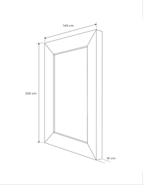 Espejo rectangular Vangardi