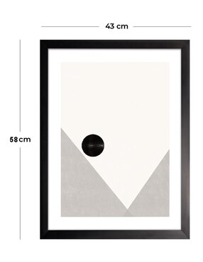 Cuadro decorativo Formas II de Fábrica Galería