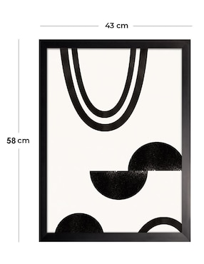 Cuadro decorativo Formas III de Fábrica Galería