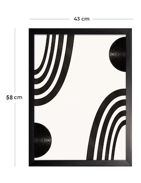 Cuadro decorativo Formas IV de Fábrica Galería