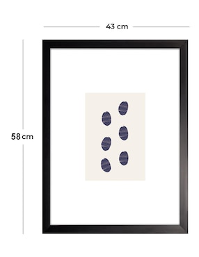 Cuadro decorativo Figuras II de Fábrica Galería