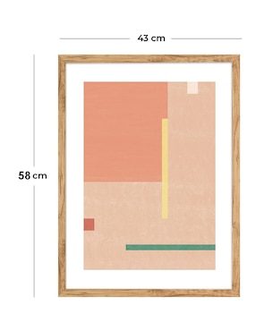 Cuadro decorativo Opacidad Abstracta VIII de Fábrica Galería