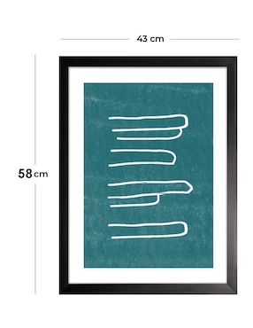 Cuadro decorativo Desalineado III de Fábrica Galería