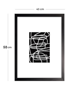 Cuadro decorativo Desalineado V de Fábrica Galería