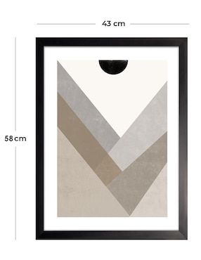 Cuadro decorativo Formas I de Fábrica Galería