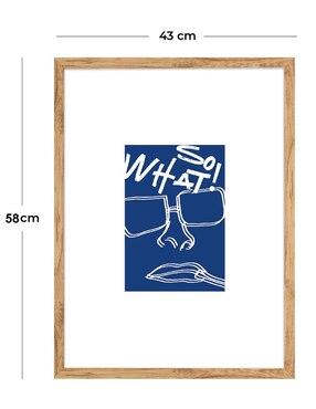 Cuadro decorativo Siluetas en Línea VI de Fábrica Galería