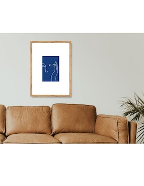 Cuadro decorativo Siluetas en Línea III de Fábrica Galería